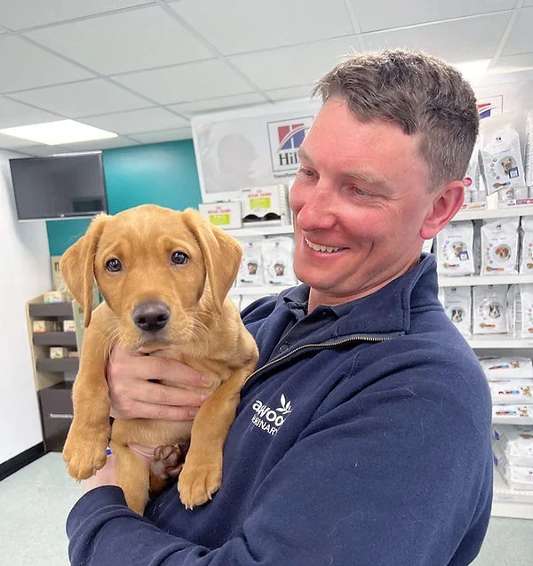Patrick with an Ashwood patient